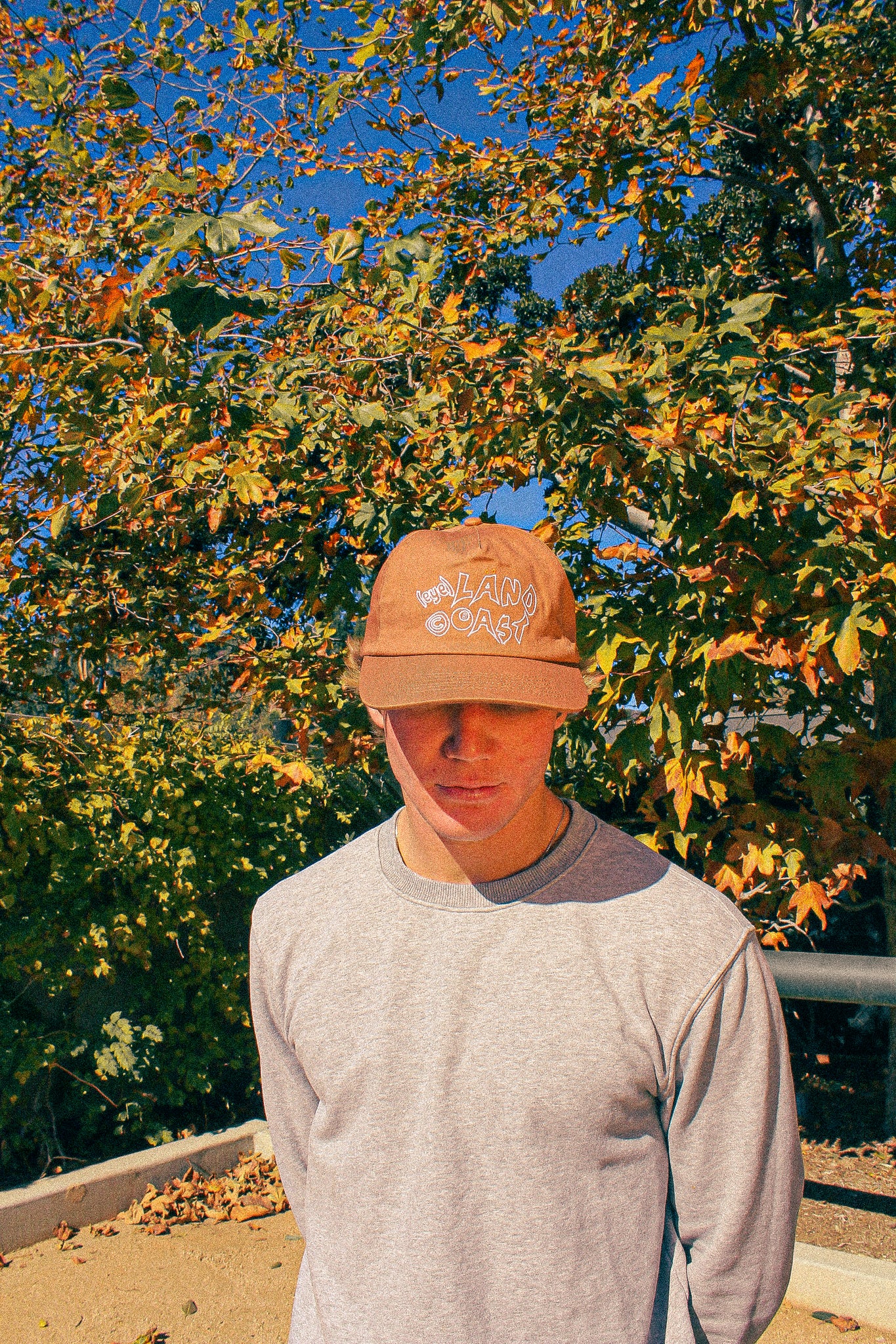 "EYELAND" EMBROIDERED 5-PANEL HAT