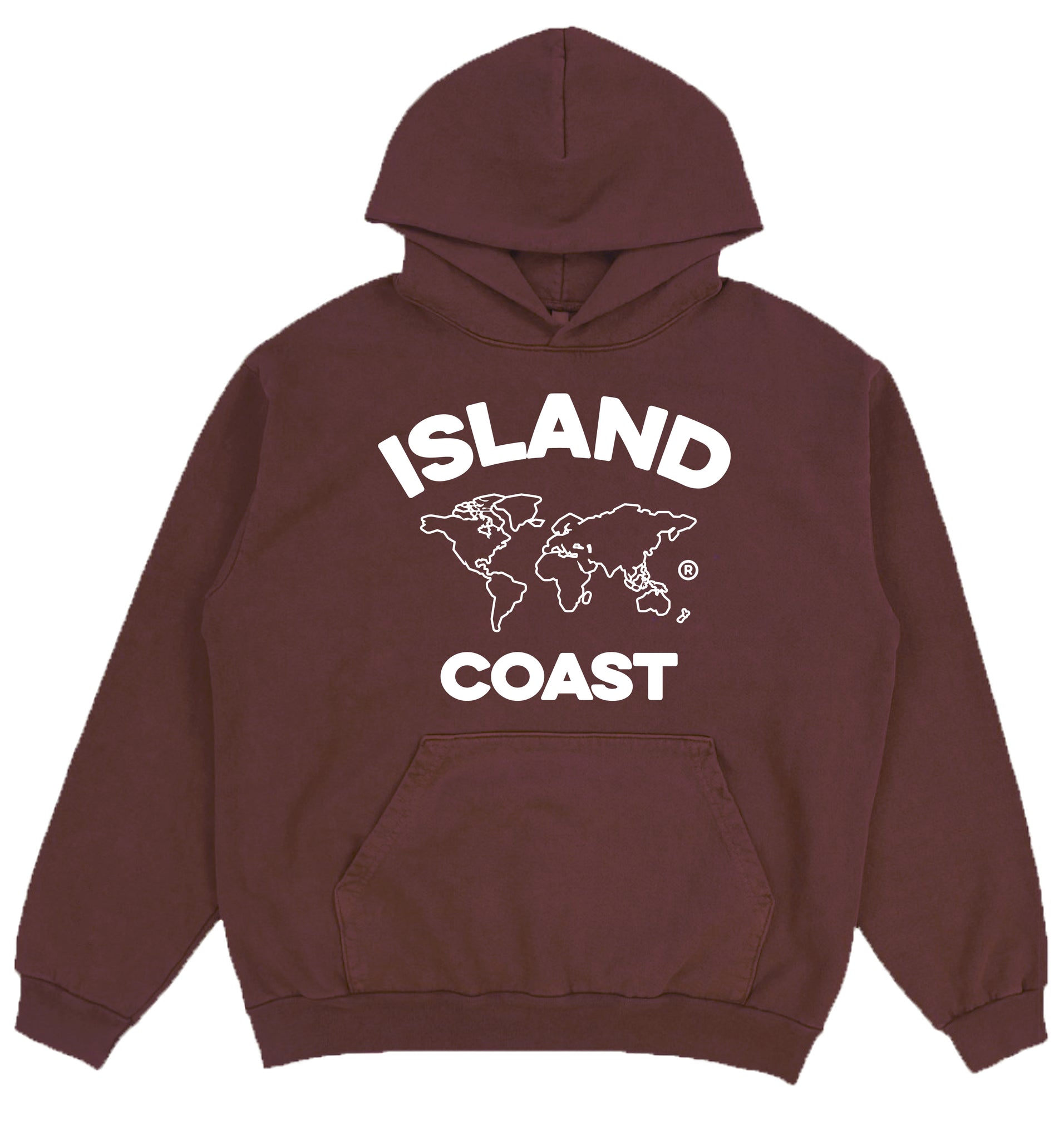 MAP HOODIE – Island Coast Clothing